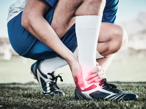 Prevención de lesiones de tobillo en futbolistas